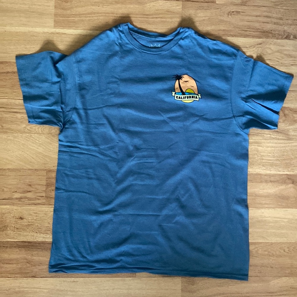 Blue Crown blue t-shirt L
